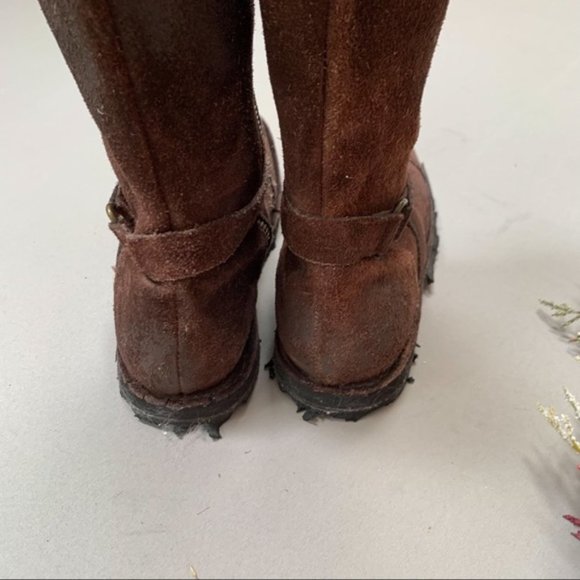 BED STU Four Corners brown leather zippered boots, women’s 7. - Picture 5 of 14